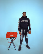 Load image into Gallery viewer, (PRE ORDER 6 WEEKS) Black Flame Tracksuit