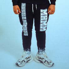 Load image into Gallery viewer, Black Flame pants