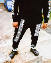 Load image into Gallery viewer, Black Flame pants