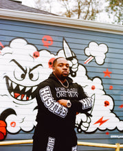Load image into Gallery viewer, Black Flame Hoodie