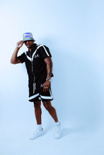 Load image into Gallery viewer, (PRE ORDER 6 WEEKS) Black and white Tracksuit
